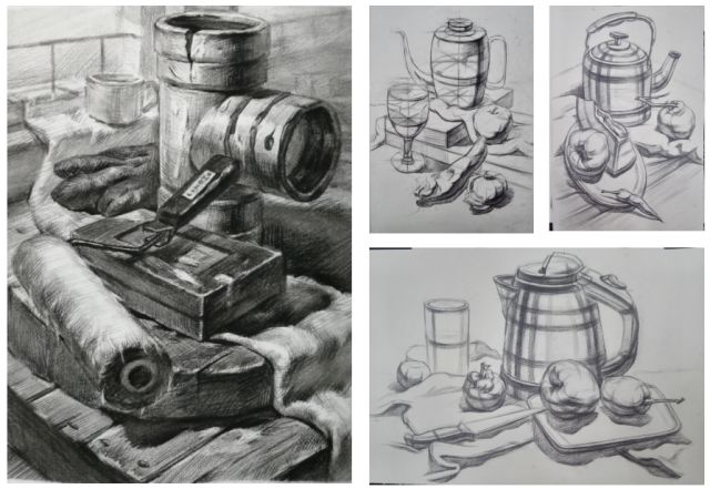 建筑加试学员作品