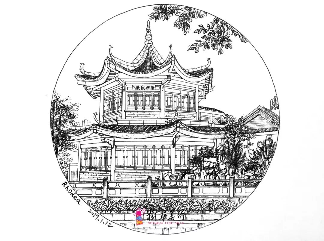 建筑加试学员作品