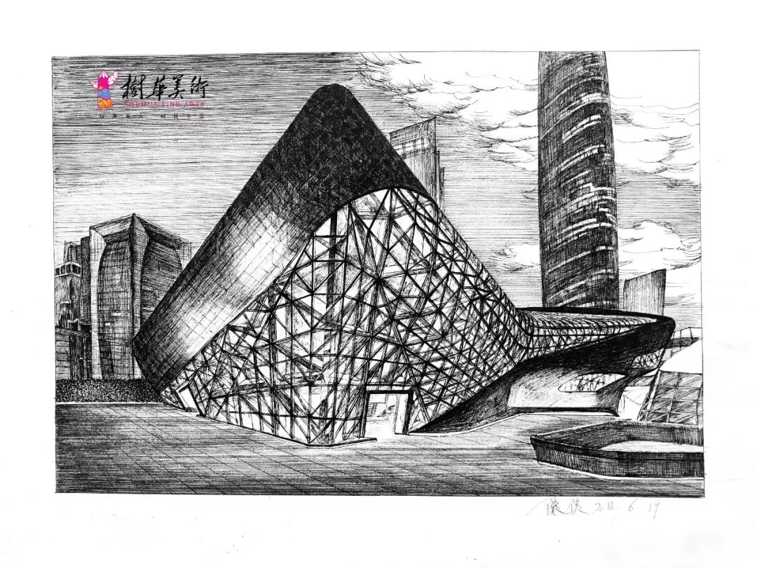 建筑加试学员作品